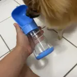 2 In 1 Portable Dog Water Bottle For Dogs & Cats photo review